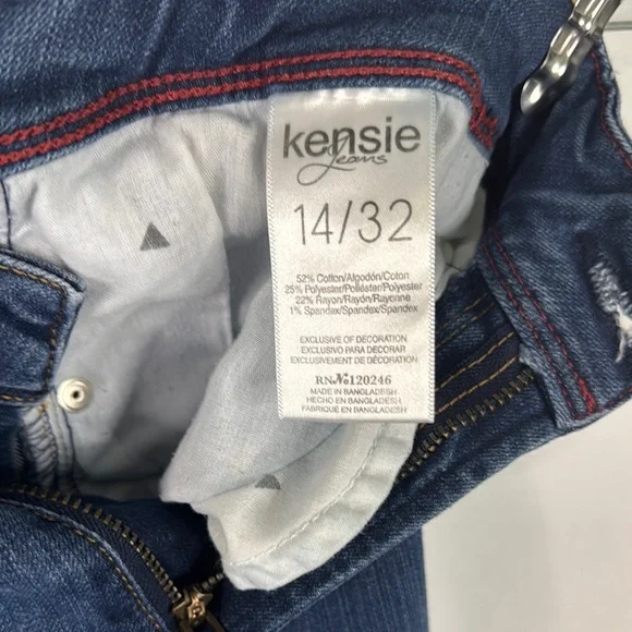 Kensie Straight Leg Women's Jeans - Picture 4 of 4